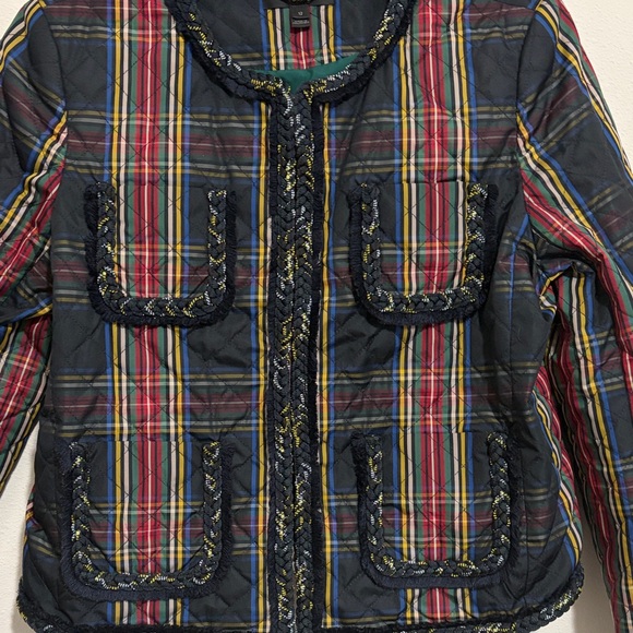 Multicolor Plaid Jacket - Picture 4 of 4